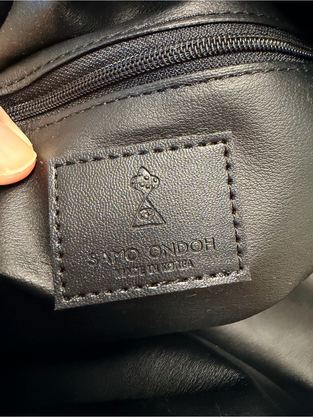 Samo Ondoh Museum Bag L Goat Cream - Picture 5 of 5